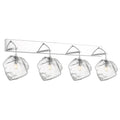 63131LED’sP-MSS/CLR 4 Light Wall / Vanity in Mirrored